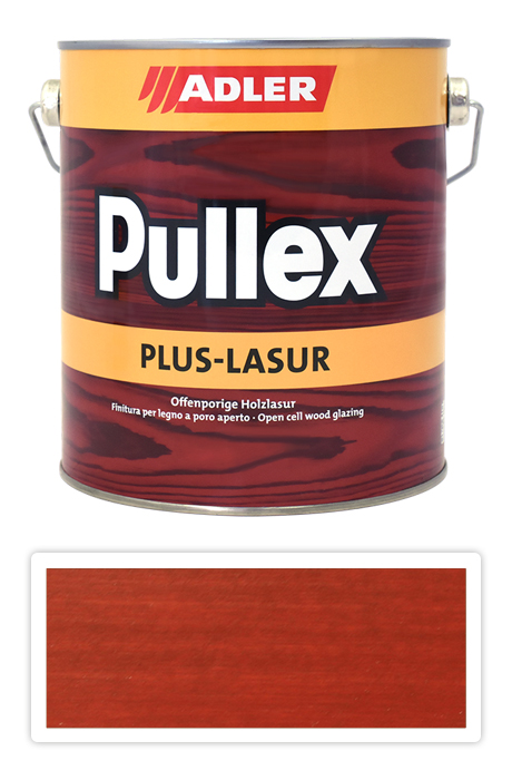 ADLER Pullex Plus Lasur - lazura na ochranu dřeva v exteriéru 2.5 l Feuerdrache LW 03/1 ADLER