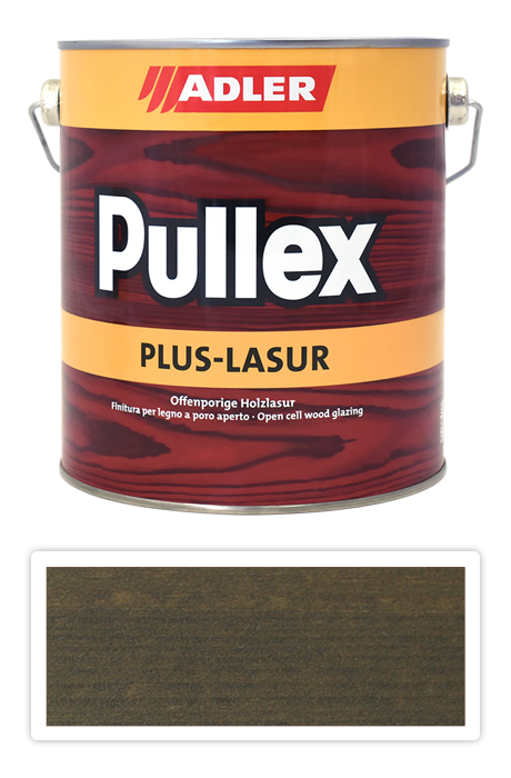 ADLER Pullex Plus Lasur - lazura na ochranu dřeva v exteriéru 2.5 l Grizzly ST 05/2 ADLER