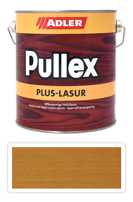 ADLER Pullex Plus Lasur - lazura na ochranu dřeva v exteriéru 2.5 l Lockenkopf ST 01/4 ADLER