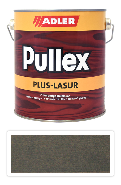 ADLER Pullex Plus Lasur - lazura na ochranu dřeva v exteriéru 2.5 l Silberrucken ST 05/4 ADLER