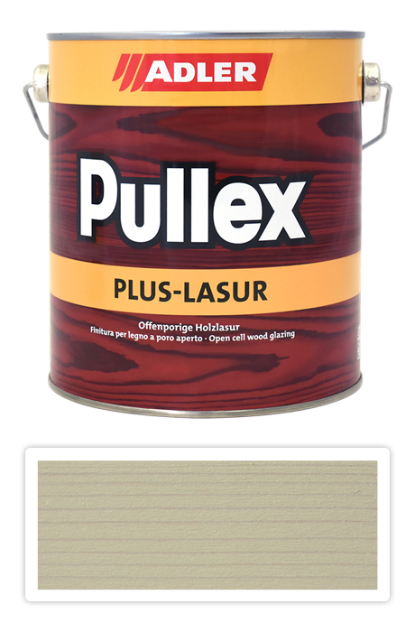 ADLER Pullex Plus Lasur - lazura na ochranu dřeva v exteriéru 2.5 l Weisse Tiger ST 06/1 ADLER