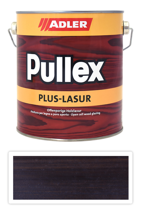 ADLER Pullex Plus Lasur - lazura na ochranu dřeva v exteriéru 2.5 l Wenge 50423 ADLER