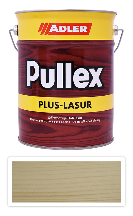 ADLER Pullex Plus Lasur - lazura na ochranu dřeva v exteriéru 4.5 l Přírodní 50315 ADLER