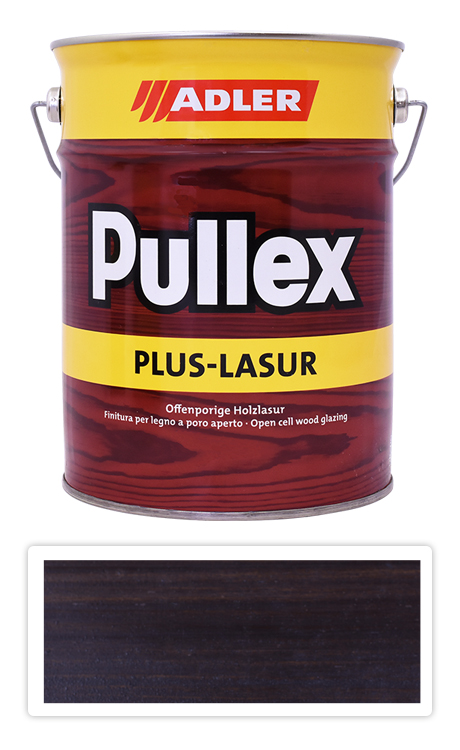 ADLER Pullex Plus Lasur - lazura na ochranu dřeva v exteriéru 4.5 l Wenge 50423 ADLER