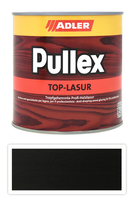 ADLER Pullex Top Lasur - tenkovrstvá lazura pro exteriéry 0.75 l Kohle LW 06/5 ADLER