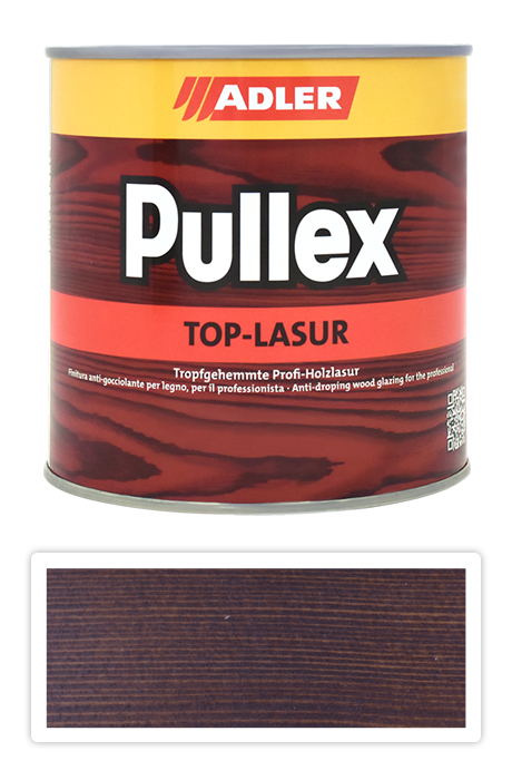 ADLER Pullex Top Lasur - tenkovrstvá lazura pro exteriéry 0.75 l Palisandr 50556 ADLER