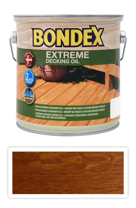 Bondex EXTREME DECKING OIL 2.5l Teak BONDEX