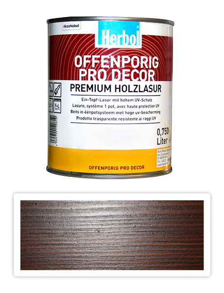 Herbol Offenporig Pro-decor 0.75l kaštan HERBOL