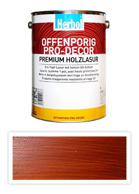 Herbol Offenporig Pro-decor 5l mahagon 8407 HERBOL