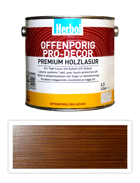 Herbol Offenporig Pro-decor 2.5l ořech 8405 HERBOL