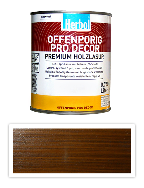 Herbol Offenporig Pro-decor 0.75l rustikální dub HERBOL