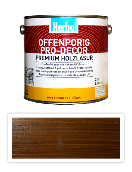 Herbol Offenporig Pro-decor 2.5l rustikální dub 1402 HERBOL