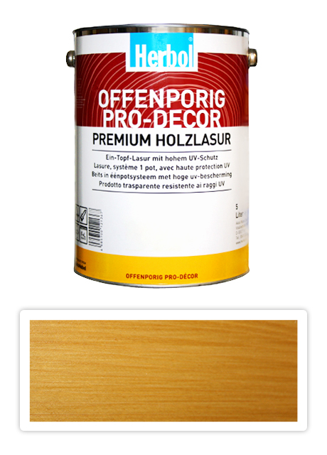 Herbol Offenporig Pro-decor 5l světlý dub 1401 HERBOL