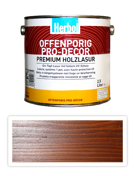 Herbol Offenporig Pro-decor 2.5l teak 8406 HERBOL