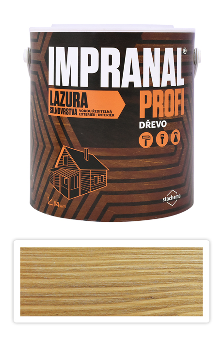 Impranal Profi Lazura Silnovrstvá 2.5l Dub antik Stachema