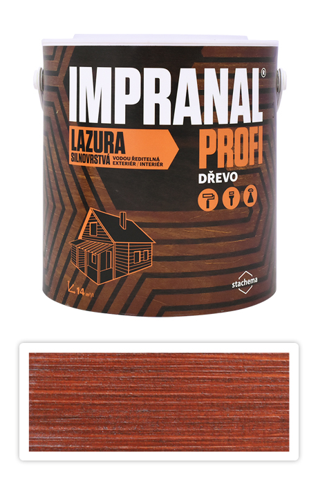 Impranal Profi Lazura Silnovrstvá 2.5l Teak Stachema