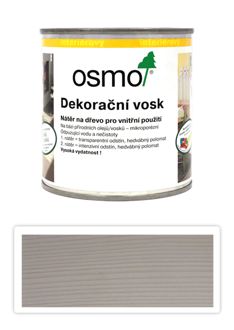 OSMO Dekorační vosk transparentní 0