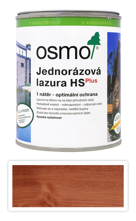 Jednorázová lazura HS OSMO 0.75l Mahagon 9232 OSMO