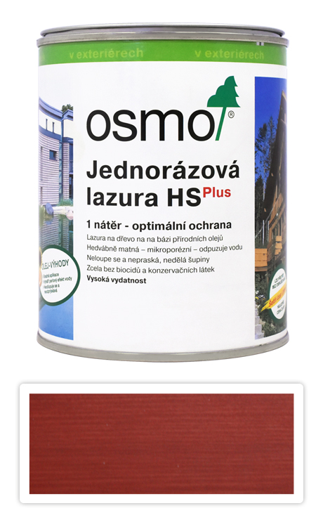 Osmo HS Plus 9234 skandinávská červená 0