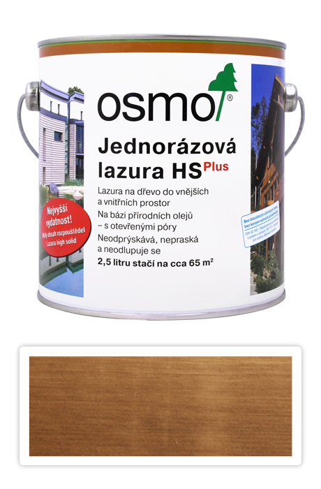 Jednorázová lazura HS OSMO 2.5l Dub 9241 OSMO