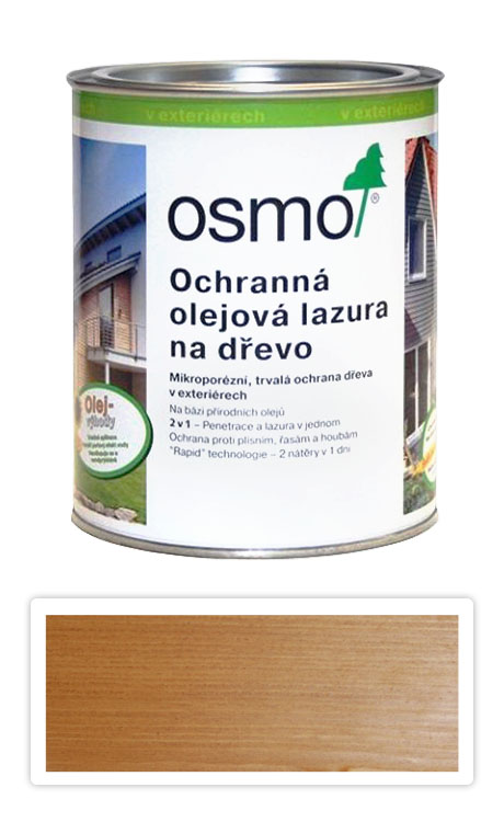 Ochranná olejová lazura OSMO 0.75l Borovice OSMO