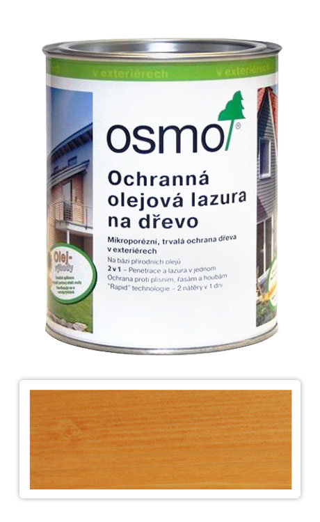 Ochranná olejová lazura OSMO 0.75l Pinie OSMO