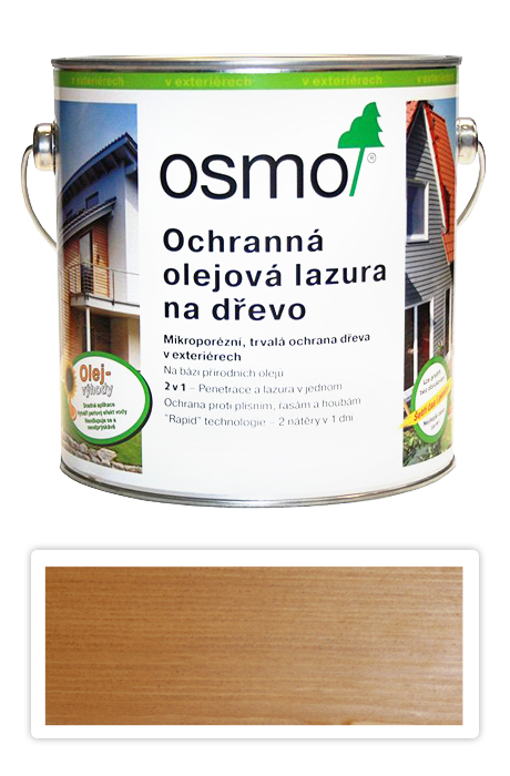 Ochranná olejová lazura OSMO 2.5l Borovice OSMO