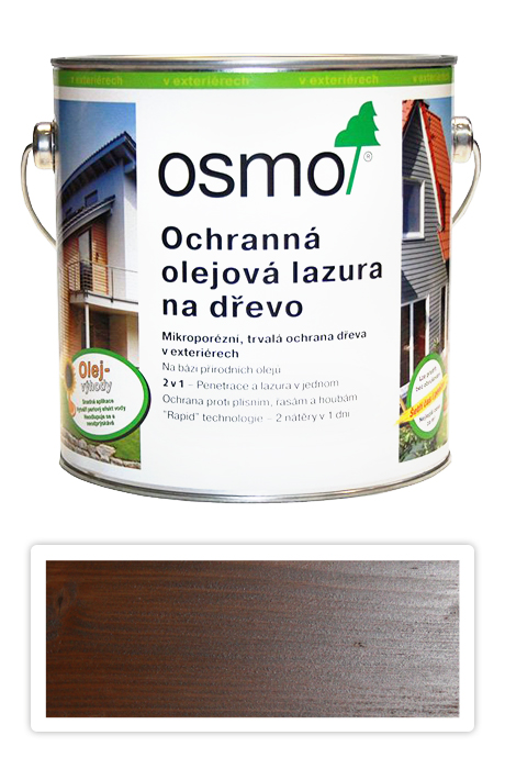 Ochranná olejová lazura OSMO 2.5l Ořech 707 OSMO