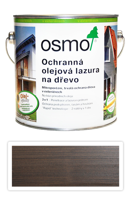 Ochranná olejová lazura OSMO 2.5l Patina OSMO