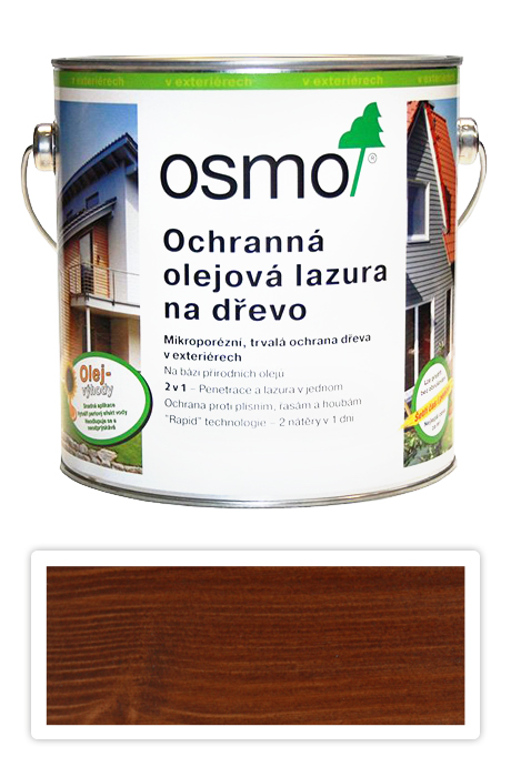 Ochranná olejová lazura OSMO 2.5l Teak 708 OSMO