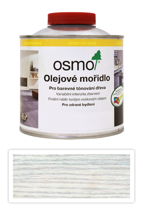 OSMO Olejové mořidlo 0.5 l Bílá 3501 OSMO