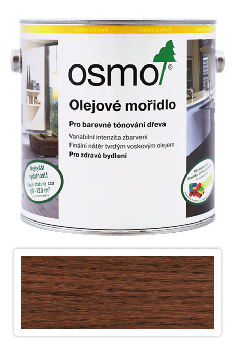 OSMO Olejové mořidlo 2.5 l Cognac 3543 OSMO