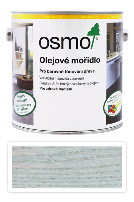 OSMO Olejové mořidlo 2.5 l Světle šedá 3518 OSMO