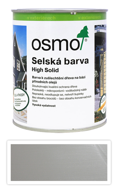 Selská barva OSMO 0.75l Písčitě šedá 2708 OSMO