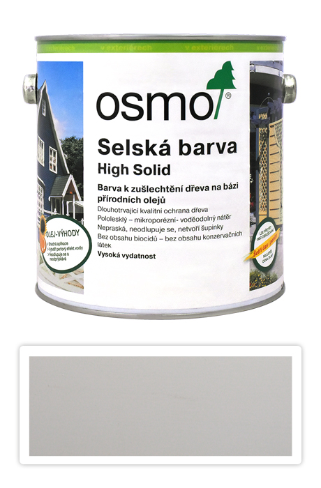 OSMO Selská barva 2.5 l Bílá 2101 OSMO