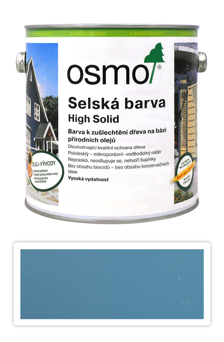 Selská barva OSMO 2.5l Holubí modř 2507 OSMO