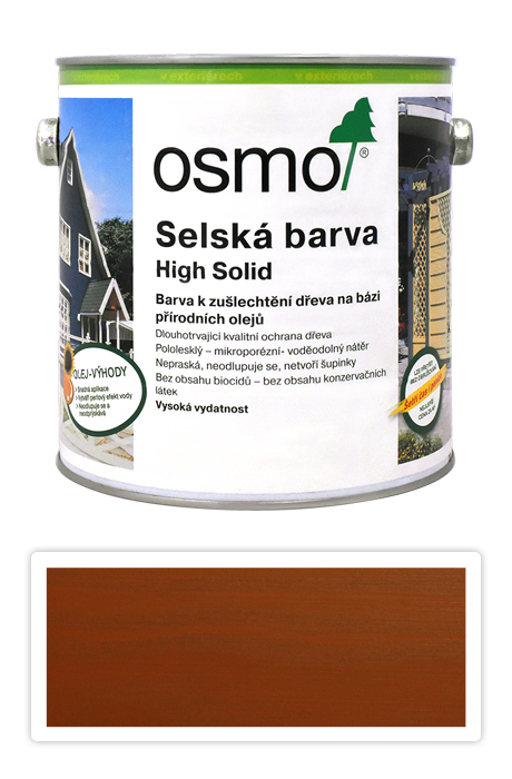 OSMO Selská barva 2.5 l Smrkově žlutá 2203 OSMO