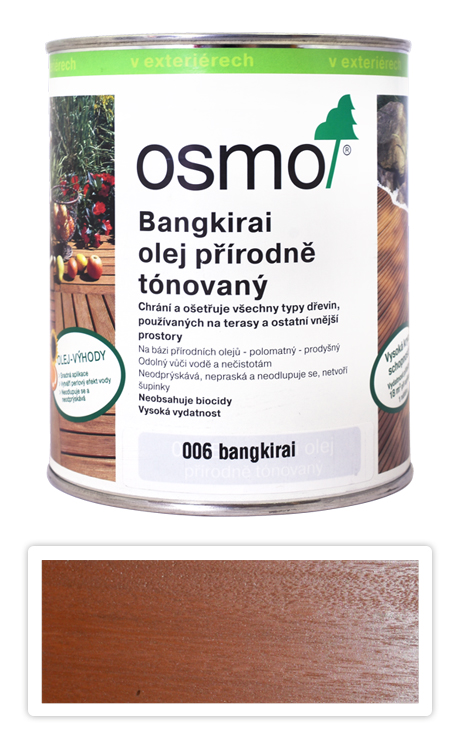 OSMO Speciální olej na terasy 0.75 l Bangkirai 006 OSMO