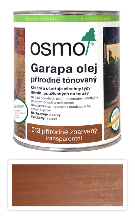 OSMO Speciální olej na terasy 0.75 l Garapa 013 OSMO