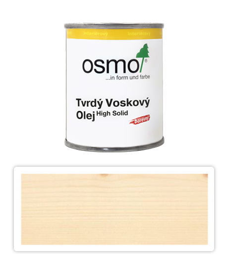 Tvrdý voskový olej OSMO barevný 0.125l Přírodní 3041 OSMO