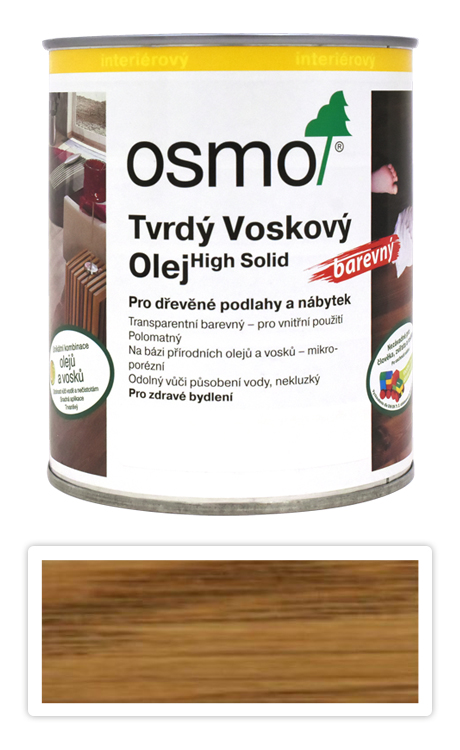 Tvrdý voskový olej OSMO barevný 0