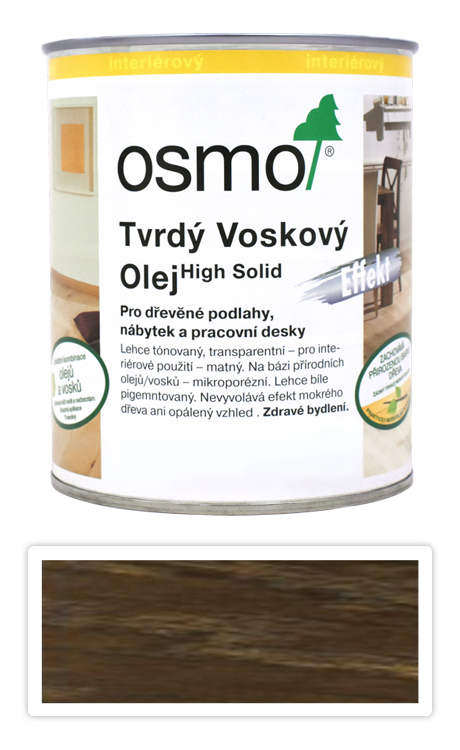 Tvrdý voskový olej OSMO barevný 0