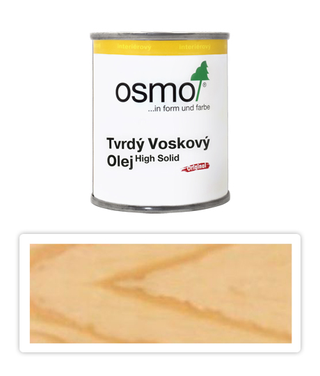 OSMO Tvrdé voskové oleje 0.125 l Hedvábný polomat 3032 OSMO