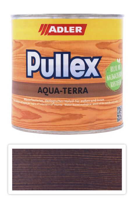 ADLER Pullex Aqua Terra - ekologický olej 0.75 l Palisander 50050 ADLER