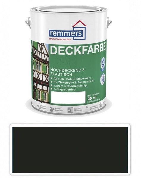 REMMERS Deckfarbe - krycí barva 2.5 l Tabakbraun / Tabák Remmers