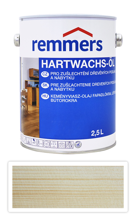 Remmers Hartwaschs Öl 2.5l Bezbarvý Remmers