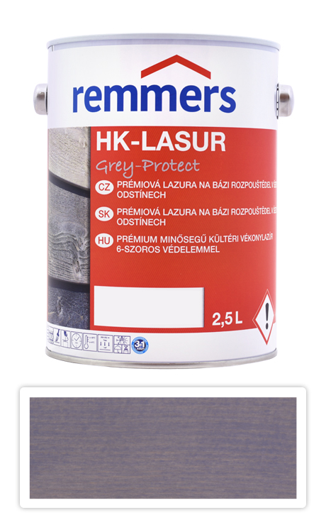 REMMERS HK-lasur Grey Protect 2.5 l Fenstergrau FT 20931 Remmers