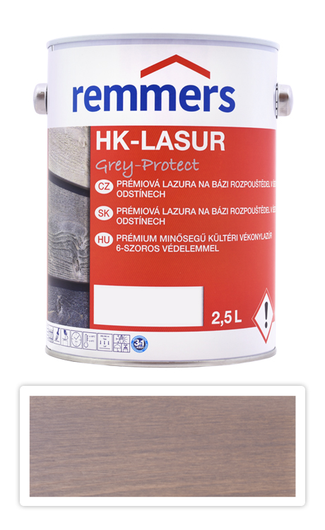 REMMERS HK-lasur Grey Protect 2.5 l Lehmgrau FT 20926 Remmers