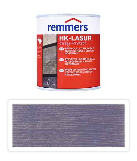 Remmers HK-Lasur Grey Protect 0.1 L Anthrazitgrau Remmers