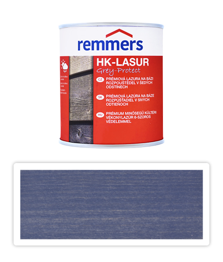 Remmers HK-Lasur Grey Protect 0.1 L Graphitgrau Remmers